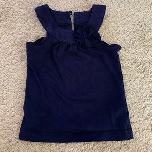 Baby girl no sleeve shirt